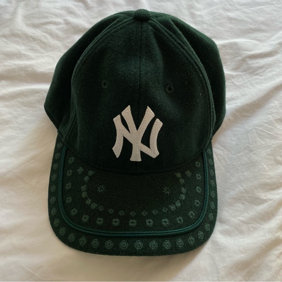 NWT Kith x New York Yankees Bandana Unstructured Fitted Cap size M - Picture 9 of 9